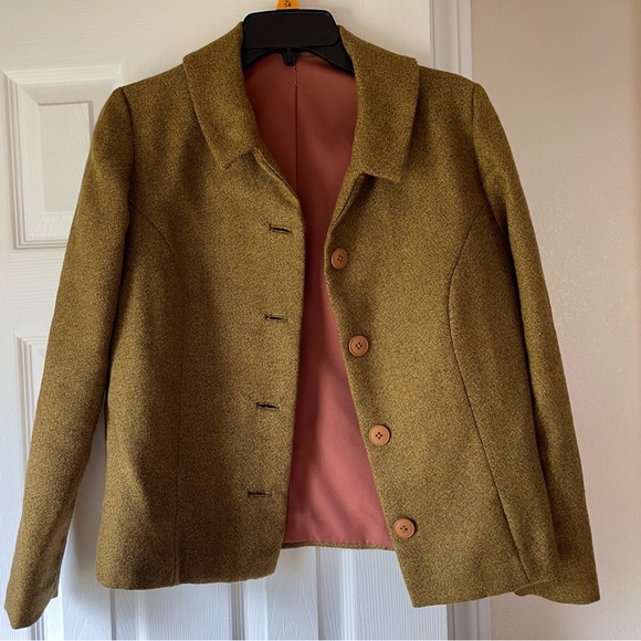 Jackets & Blazers - Vintage Tweed Blazer and Skirt Set